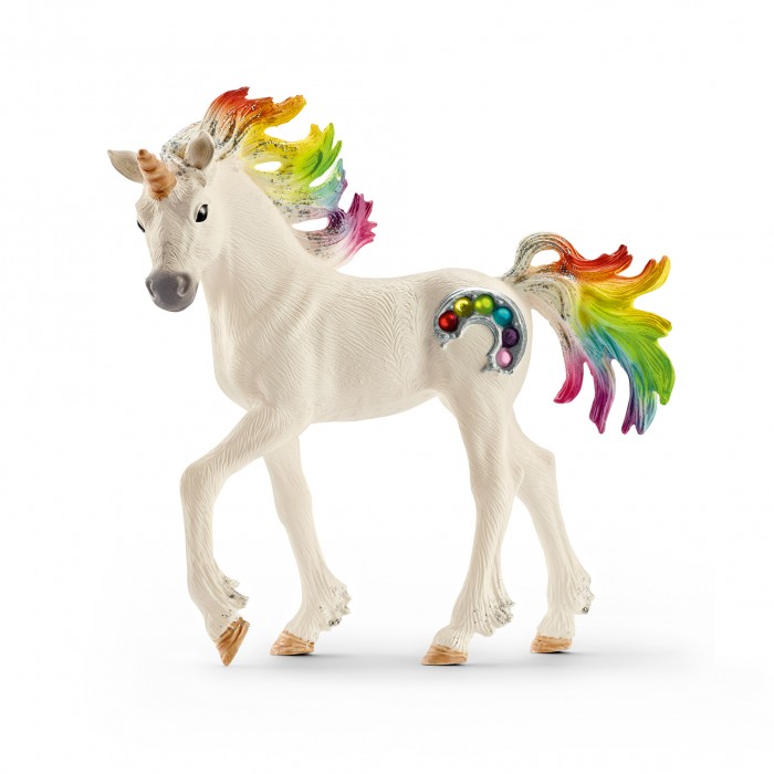 Игровые фигурки Schleich Фигурка Радужный единорог жеребенок аксессуары для эльфов мечты schleich аксессуары для эльфов мечты