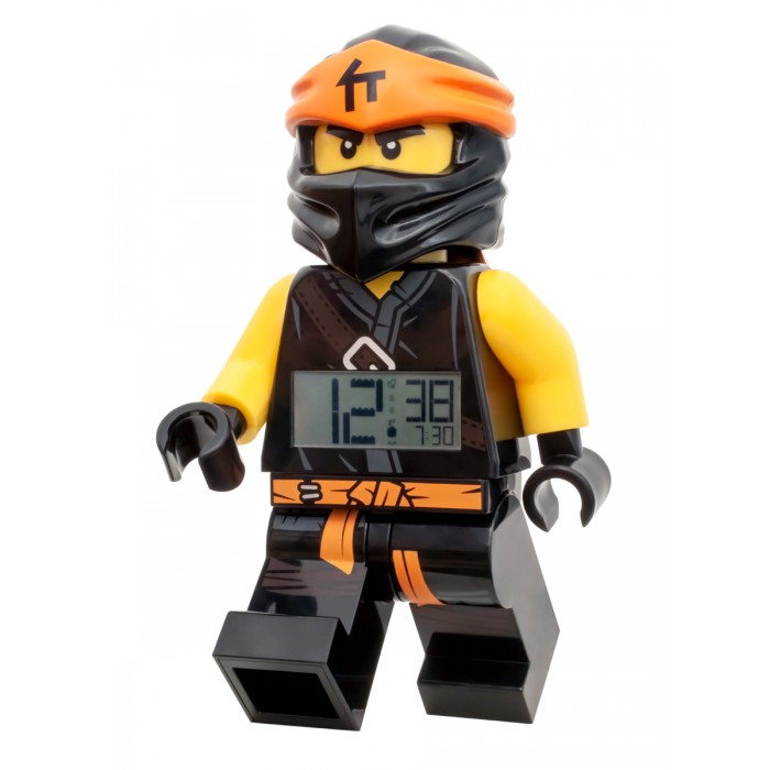 Часы Lego Будильник Ninjago минифигура Cole 4374₽