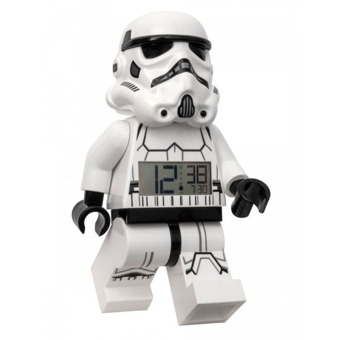 Часы Lego Будильник Star Wars минифигура Stormtrooper 7001019