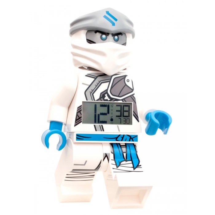 Часы Lego Будильник Ninjago минифигура Zane 4374₽