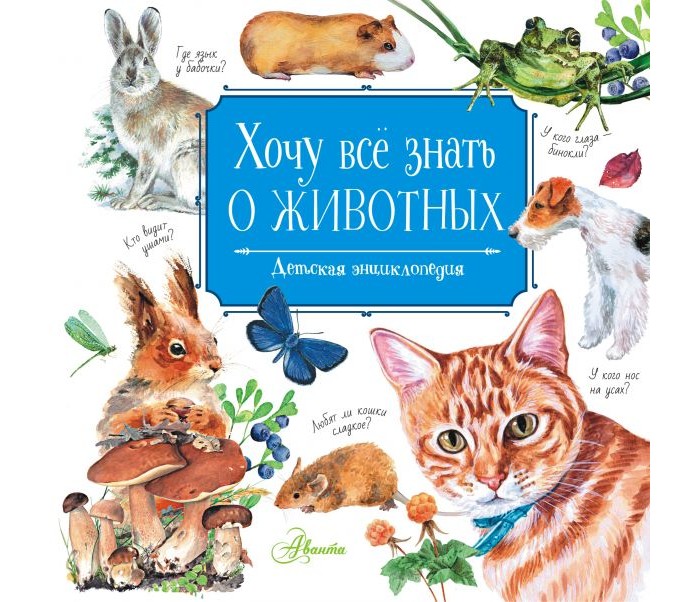 Купить Энциклопедии, Издательство АСТ Хочу всё знать о животных