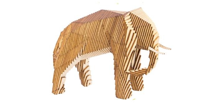 Uniwood параметрический Слон