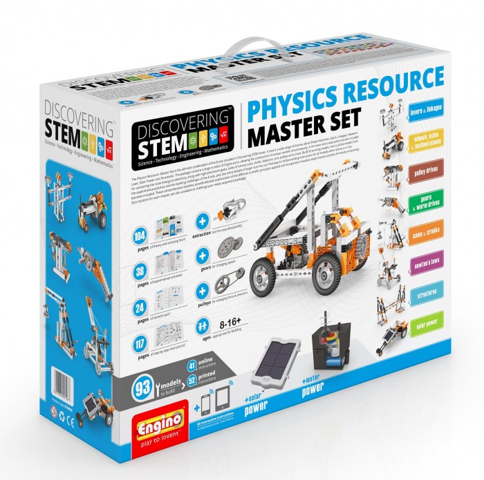 

Engino Discovering Stem Комплект из 8 наборов Физики, Discovering Stem Комплект из 8 наборов Физики