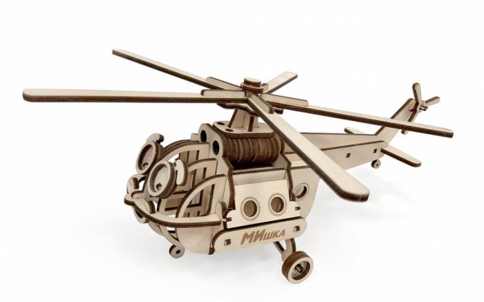 Фото - Сборные модели Lemmo Вертолет МИшка (56 деталей) сборные модели lemmo карета 79 деталей