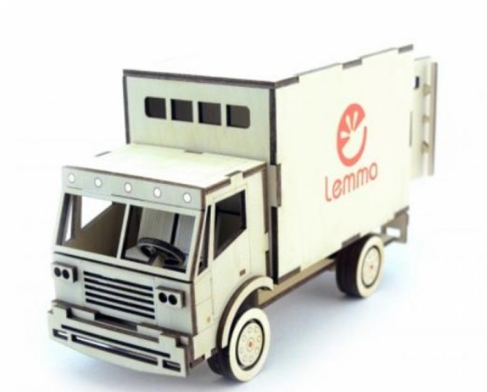 фото Lemmo грузовик фургон (82 детали)