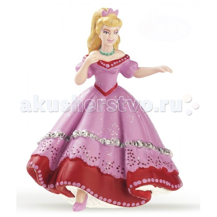 Игровые фигурки Papo Игровая реалистичная фигурка Танцующая розовая принцесса игровые фигурки papo игровая фигурка принцесса на коньках