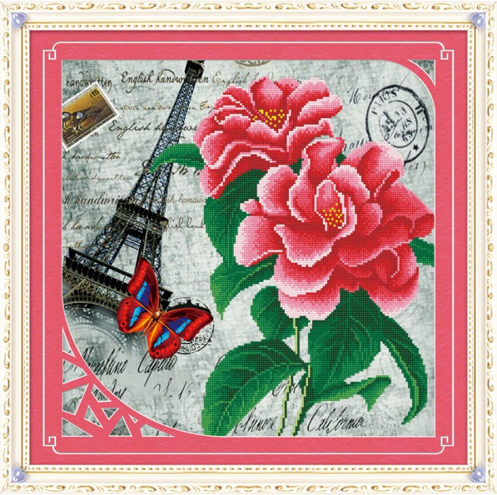 

Color Kit Мозаичная картина Эйфелева башня, Мозаичная картина Эйфелева башня