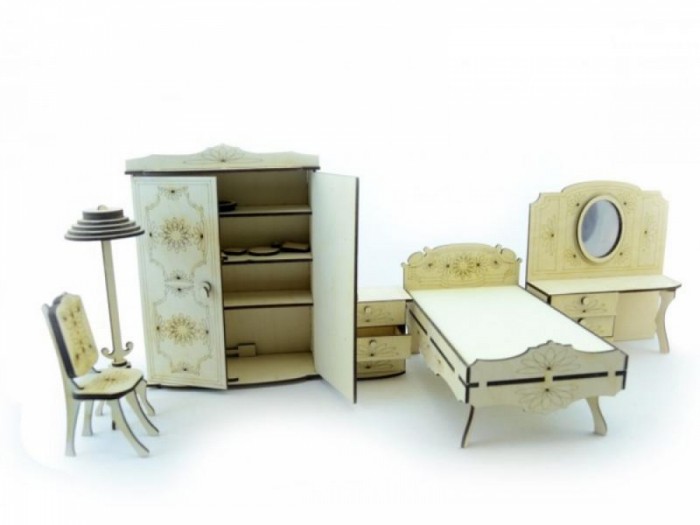фото Lemmo конструктор набор мебели спальня (101 деталь)