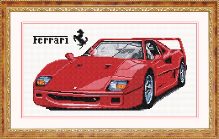 

Color Kit Мозаичная картина Ferrari, Мозаичная картина Ferrari