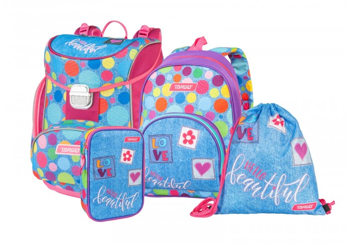 

Target Collection Ранец Hello Beautiful 4 в 1, Ранец Hello Beautiful 4 в 1