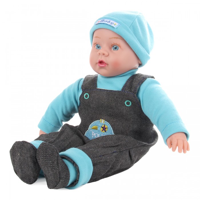 Lisa Doll Кукла интерактивная голубой деним 40 см