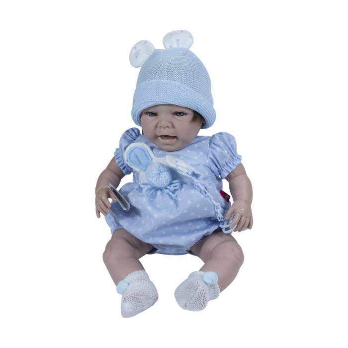 

Berjuan S.L. Кукла Baby Sweet в голубой шапочке 50 см, Кукла Baby Sweet в голубой шапочке 50 см