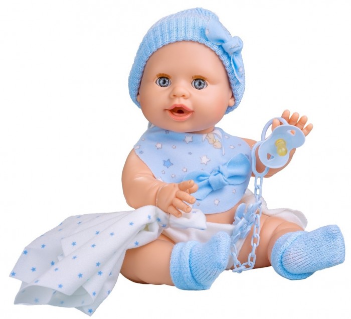 

Berjuan S.L. Кукла Baby Susu в голубом 38 см, Кукла Baby Susu в голубом 38 см