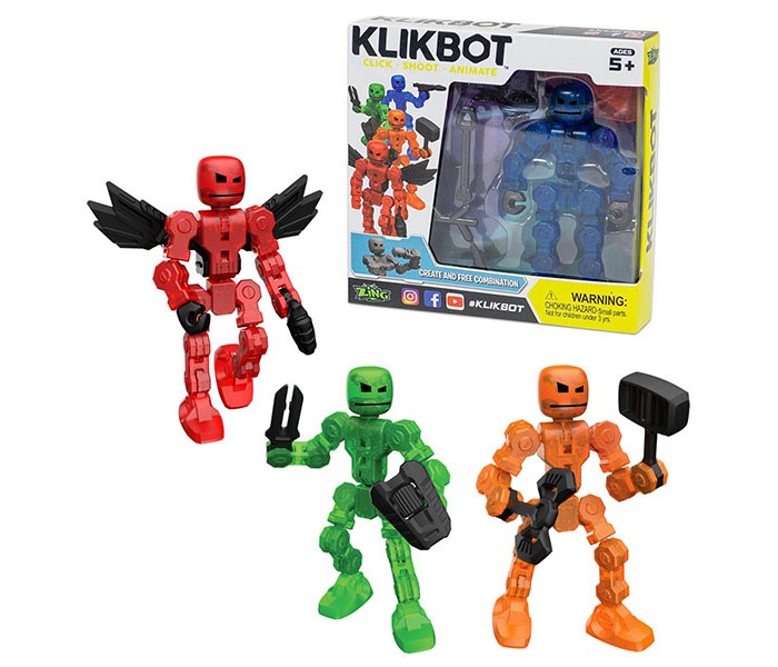 

Stikbot Игрушка Фигурка Klikbot, Игрушка Фигурка Klikbot