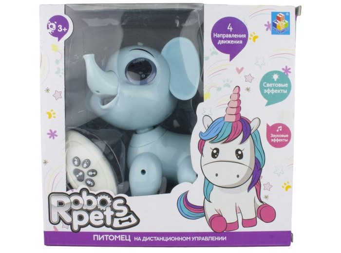 

Интерактивная игрушка 1 Toy Robo Pets Слоник, Robo Pets Слоник