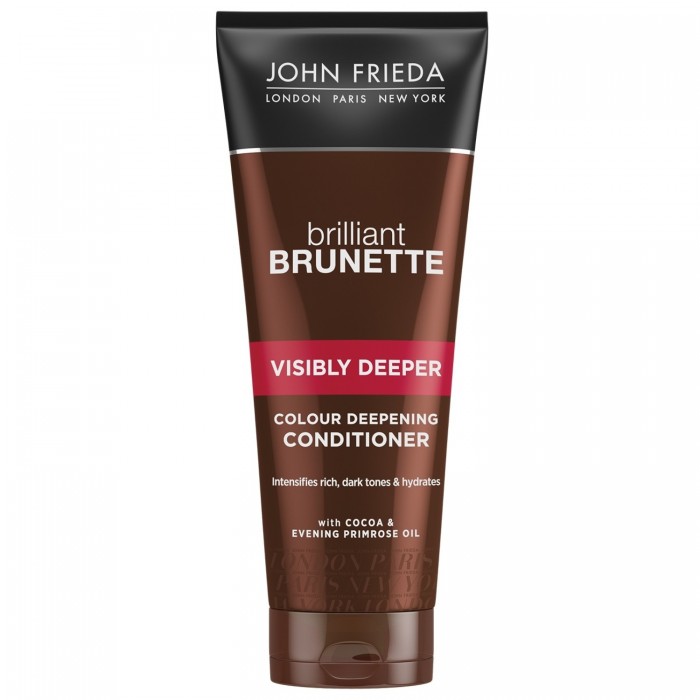 

John Frieda Кондиционер для создания насыщенного оттенка Brilliant Brunette Visibly Deeper 250 мл, Кондиционер для создания насыщенного оттенка Brilliant Brunette Visibly Deeper 250 мл