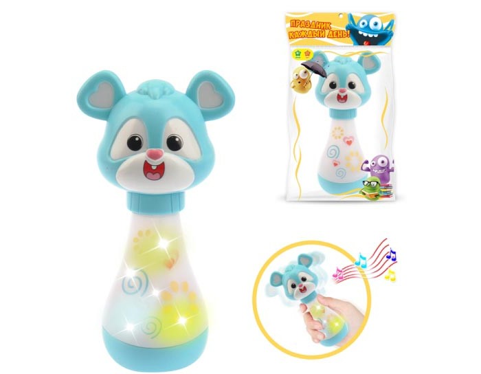 

S+S Toys Медвежонок со светом и звуком, Медвежонок со светом и звуком