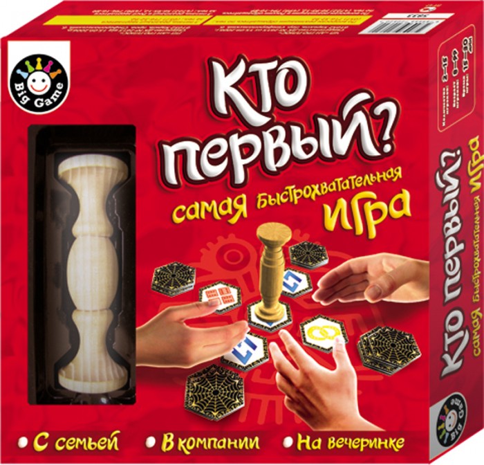 Ранок Настольная игра для всей семьи. Кто первый?