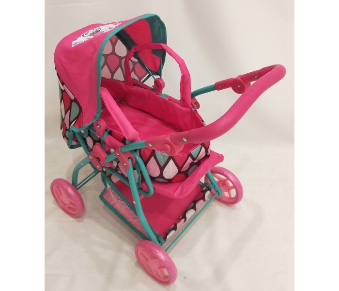 

Коляска для куклы Карапуз металлическая из облегчённых материалов, металлическая из облегчённых материалов