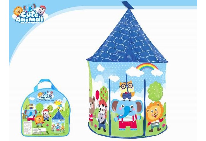 

Yako Игровой домик-палатка Весёлые зверята Y23883002, Игровой домик-палатка Весёлые зверята Y23883002