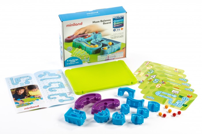 Развивающая игрушка Miniland Maze balance board 32655