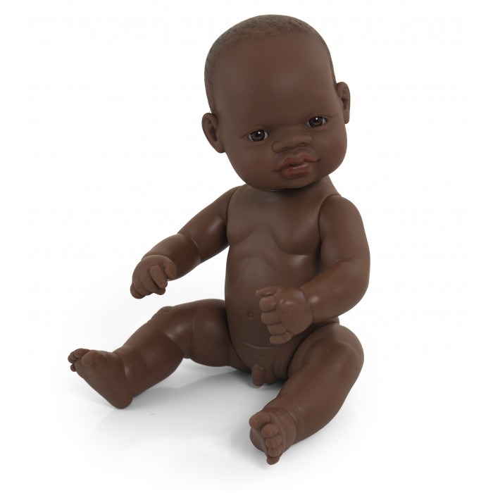 

Miniland Кукла Baby Doll african boy Polybag 32 см, Кукла Baby Doll african boy Polybag 32 см