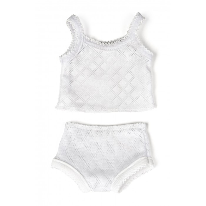 фото Miniland одежда для куклы undershirt & panties 40 см