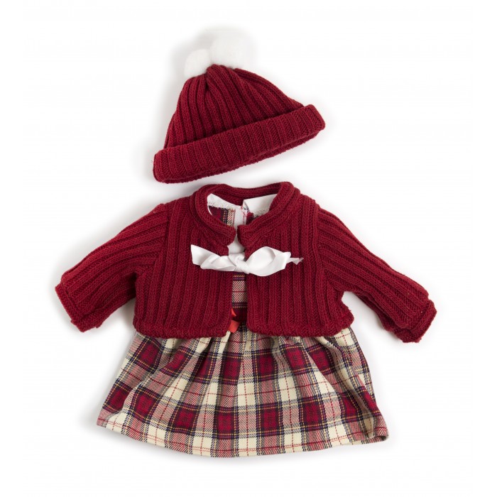 фото Miniland одежда для куклы cold weather dress set 40 см