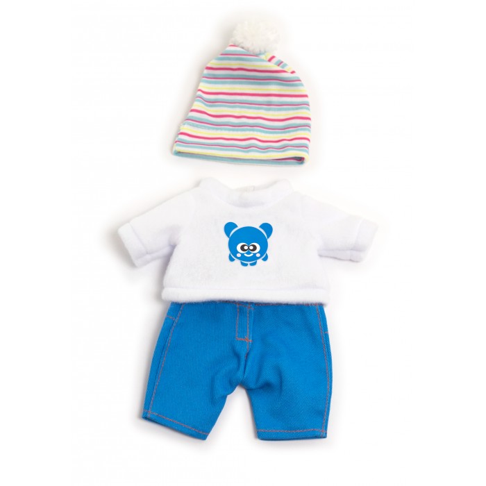 фото Miniland одежда для куклы cold weath sweatshirt set 21 см