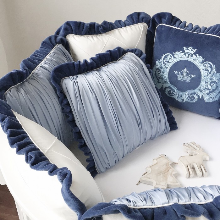 фото Бортик в кроватку krisfi зимняя сказка 12 предметов