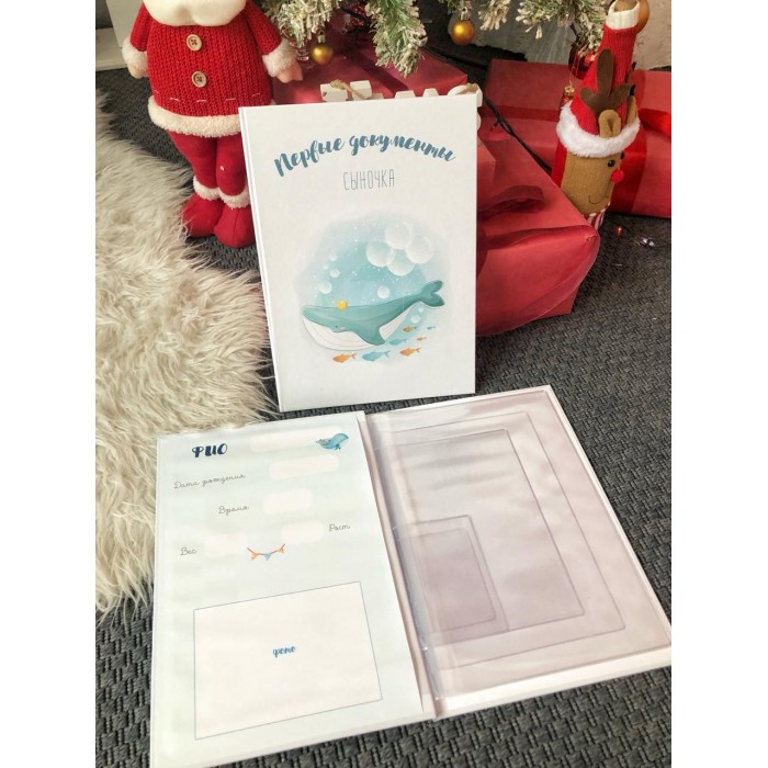 

Mimishka kids Папка для документов Кит, Папка для документов Кит