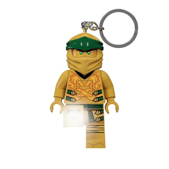 

Конструктор Lego Ninjago Брелок-фонарик для ключей Gold Ninja, Ninjago Брелок-фонарик для ключей Gold Ninja