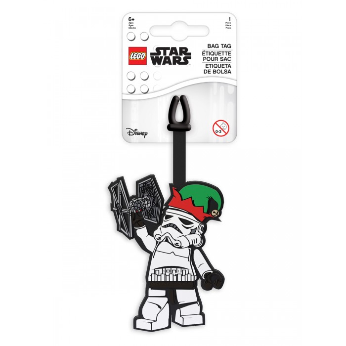 Lego Star Wars Бирка для багажа Stormtrooper Holiday