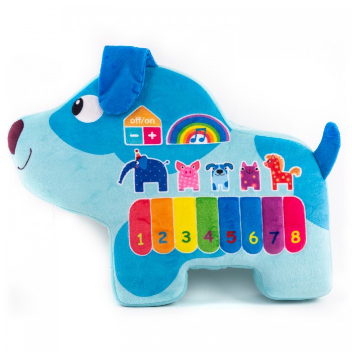 Развивающая игрушка Деревяшки музыкальная Собачка Гав-Гав