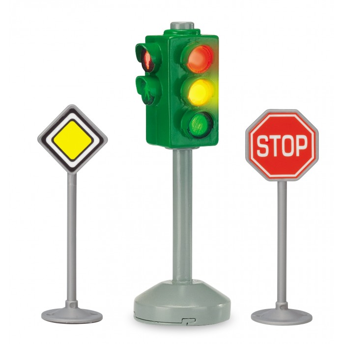 фото Dickie набор светофор и дорожные знаки