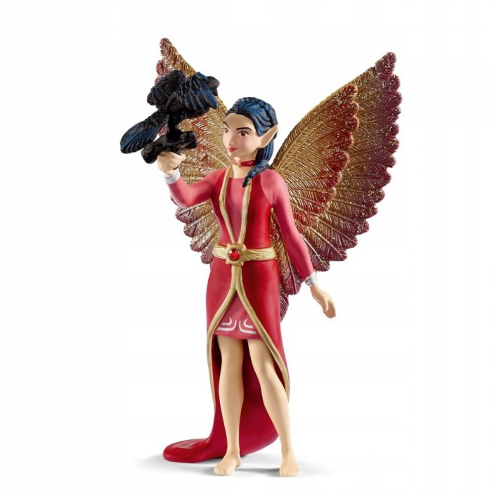 Игровые фигурки Schleich Набор фигурок Эльф Нурай с вороном Мунин аксессуары для эльфов мечты schleich аксессуары для эльфов мечты