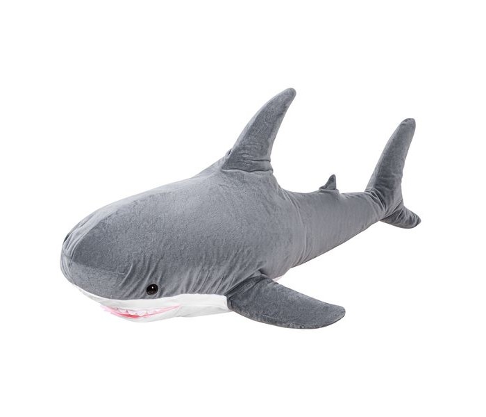 фото Мягкая игрушка kett-up добрая акула большая 100 см