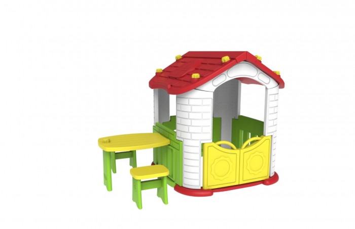 фото Toy monarch игровой домик со столиком и двумя стульчиками