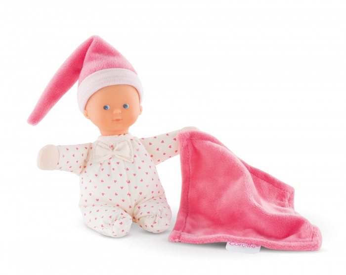 фото Corolle кукла minireve розовое сердце с ароматом ванили 16 см