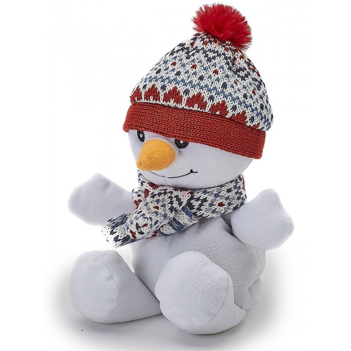 фото Warmies cozy plush игрушка-грелка junior снеговичок