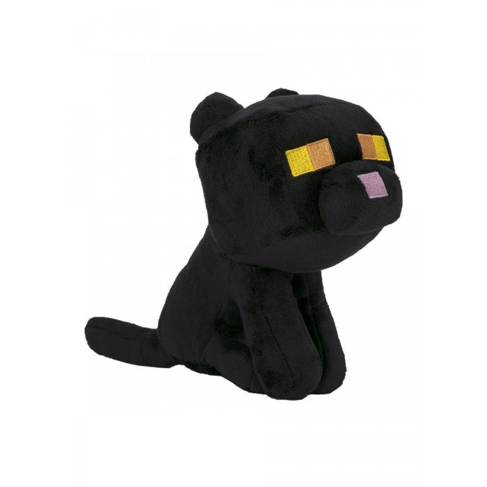 фото Мягкая игрушка minecraft happy explorer black cat 20 см