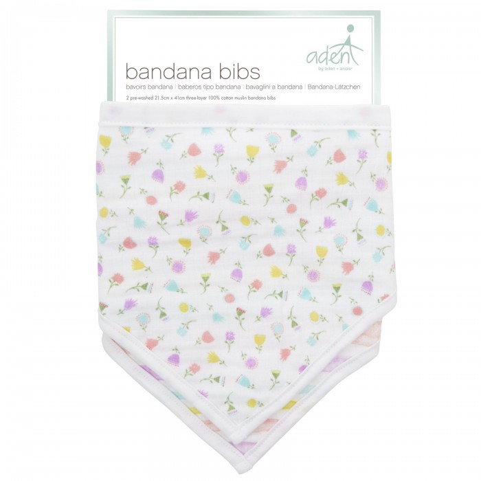 

Нагрудник Aden&Anais bandana bib Spring awakening, bandana bib Spring awakening