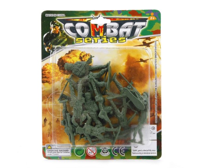 Игровые фигурки Наша Игрушка Набор Военный фигурки солдат 16 шт. игровые фигурки kawaii squeezies игрушка аксессуары для девочек