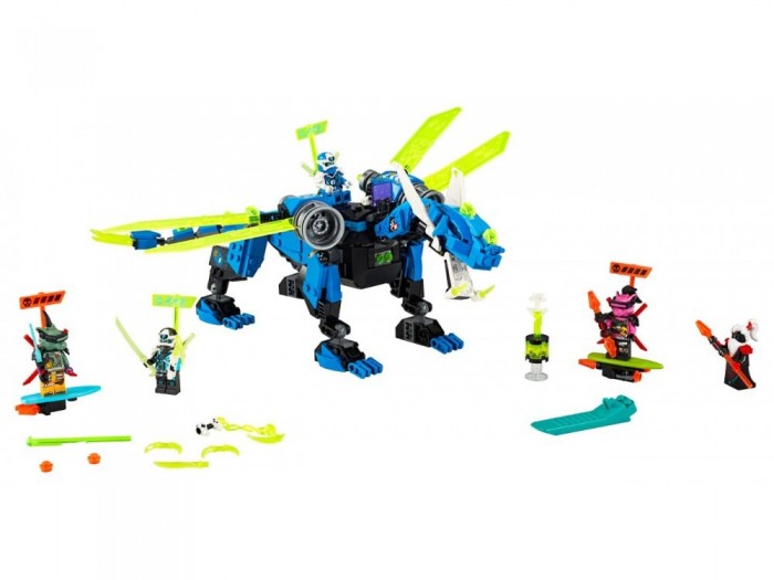 

Конструктор Lego Ninjago Кибердракон Джея, Ninjago Кибердракон Джея