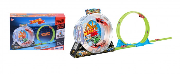 

Hangfun Набор автотрек с инерционной машинкой 6688-223, Набор автотрек с инерционной машинкой 6688-223