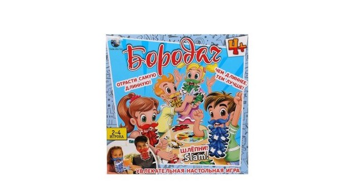 

Наша Игрушка Настольная игра Бородач, Настольная игра Бородач