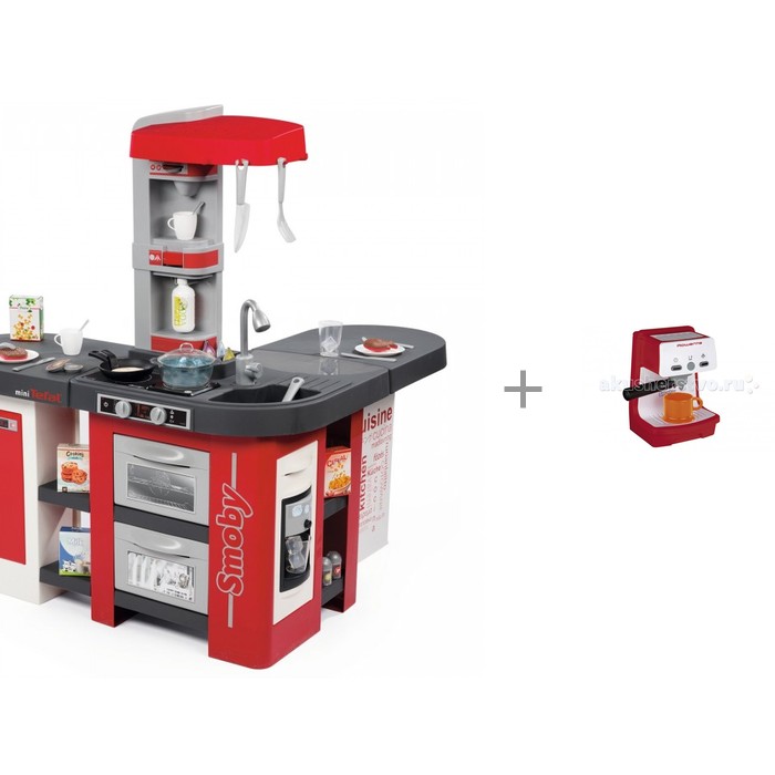 

Smoby Кухня электронная Tefal Studio XXL пузырьки с кофеваркой Rowenta, Кухня электронная Tefal Studio XXL пузырьки с кофеваркой Rowenta