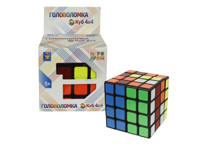 фото 1 toy головоломка куб 4х4 6 см