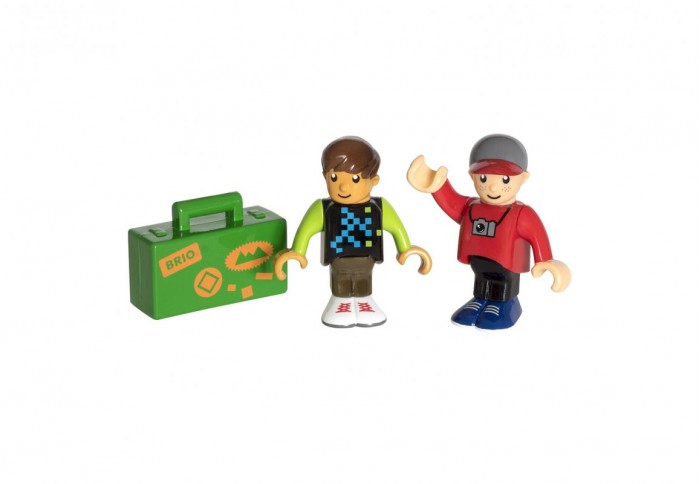 

Brio Набор из 2-х фигурок пассажиров и чемодана, Набор из 2-х фигурок пассажиров и чемодана