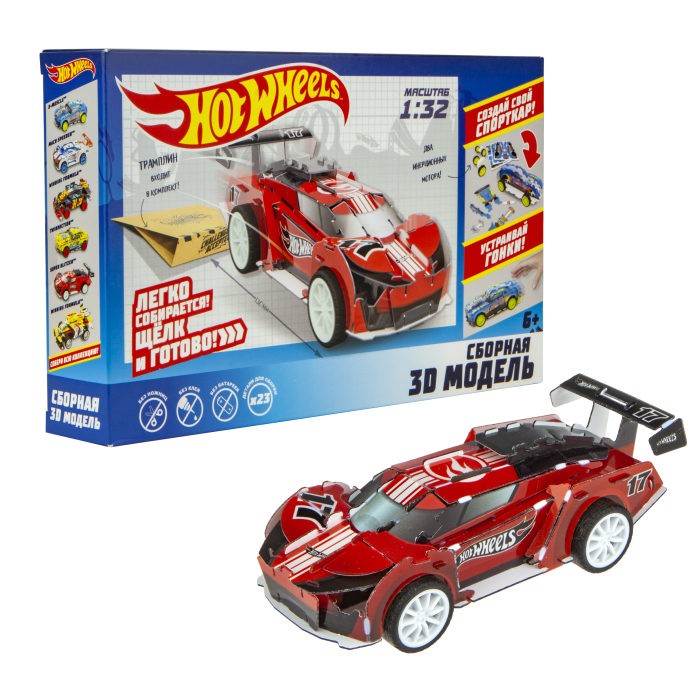

Конструктор 1 Toy Hot Wheels Сборная модель Super Blitzen, Hot Wheels Сборная модель Super Blitzen